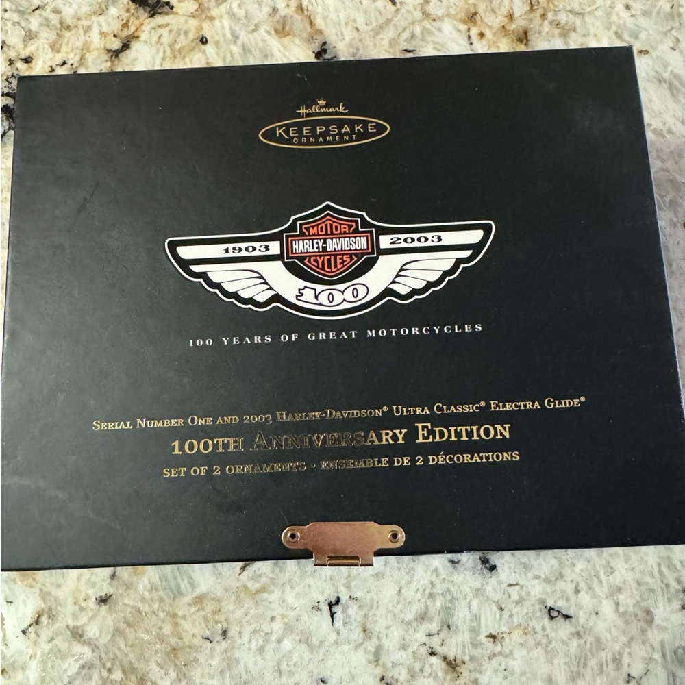 Harley-Davidson 100th Anniversary Ornaments